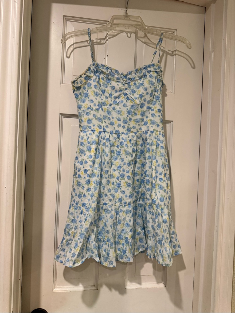 Altard State Girls' Blue Floral Sundress Sz XS